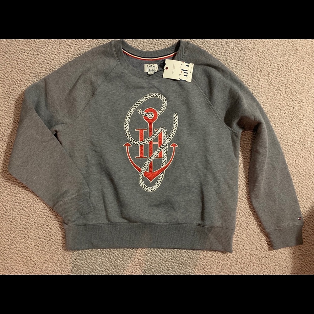 Gigi Hadid x Tommy Hilfiger nautical sweatshirt